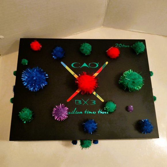 Suenos de Saundra Upcycled Extremely Rare CAO BX3 Cigar Box, Home Accent/Storage - Picture 2 of 11